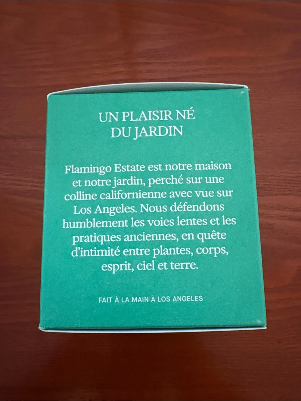 Flamingo Estate Heirloom Tomato Scented Candle - Teal